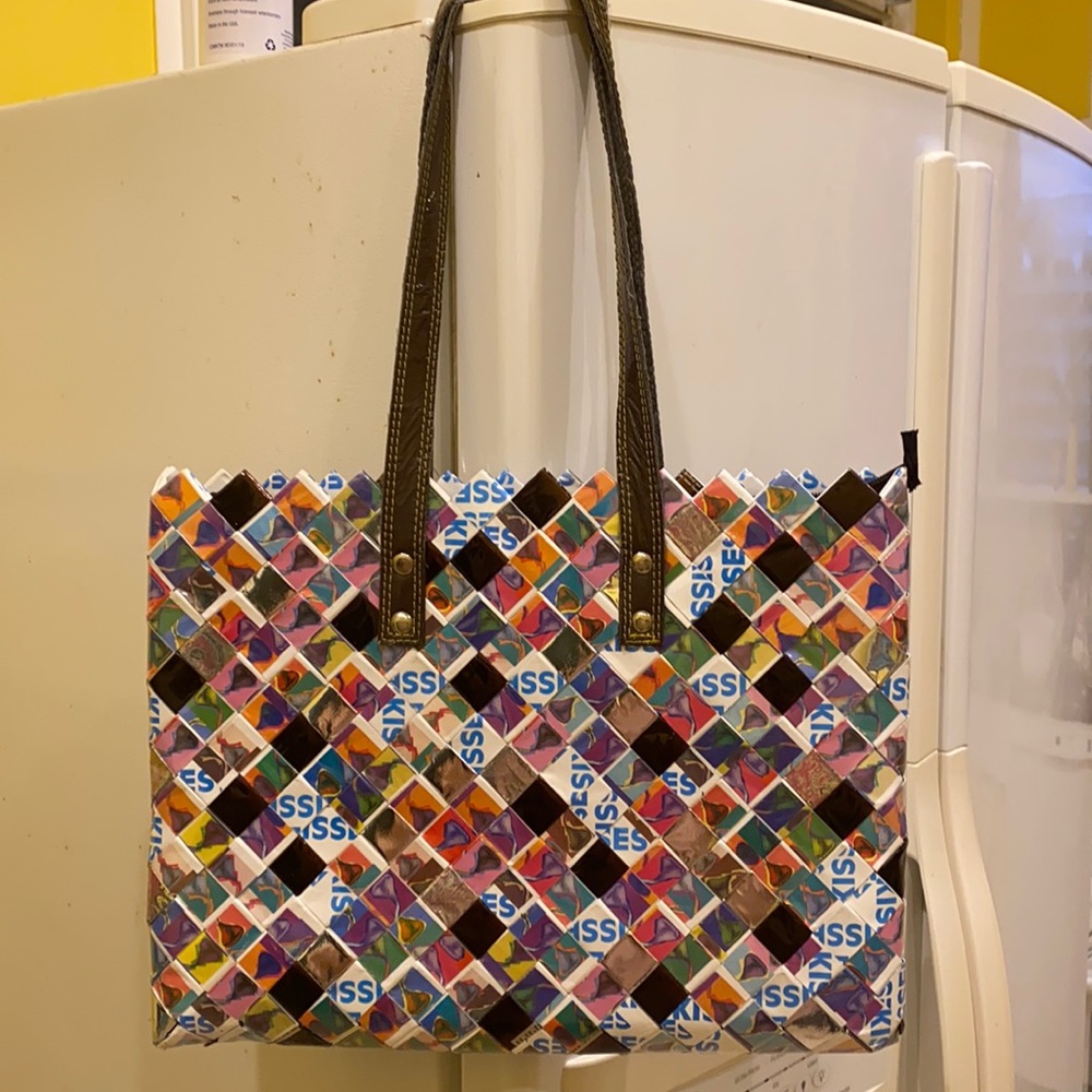 Candy wrapper purse
